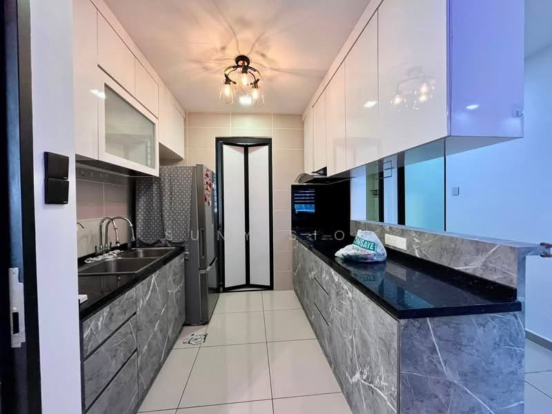 Service Residence for Rent at Wave @ Marina Cove - Suny Sior - Kitchen - PropertyGuru.com.my
