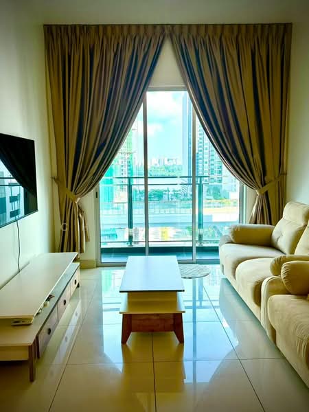 Kediaman Servis untuk Disewa di Sky Habitat - Chloe Shum - Living Room - PropertyGuru.com.my
