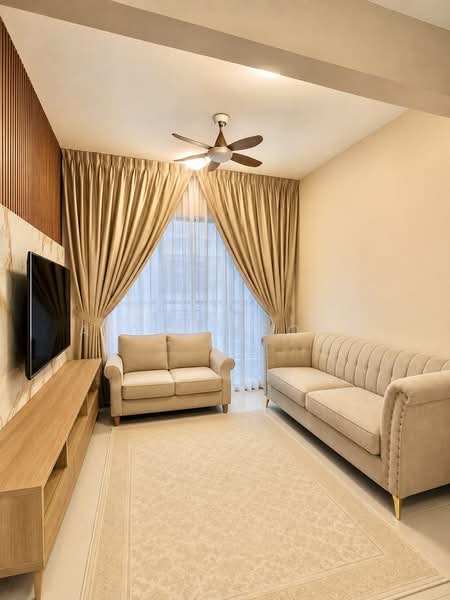 Kondominium untuk Disewa di Residensi Adelia 3 - Alyse Leong - Living Room - PropertyGuru.com.my