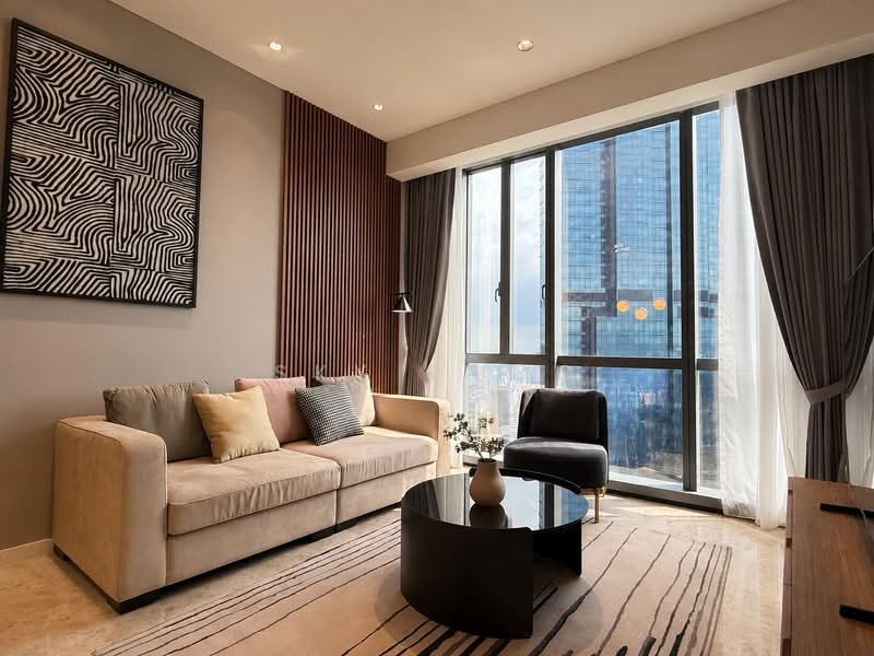 Service Residence for Rent at SO Sofitel Kuala Lumpur Residences - Sky Choo - Living Room - PropertyGuru.com.my