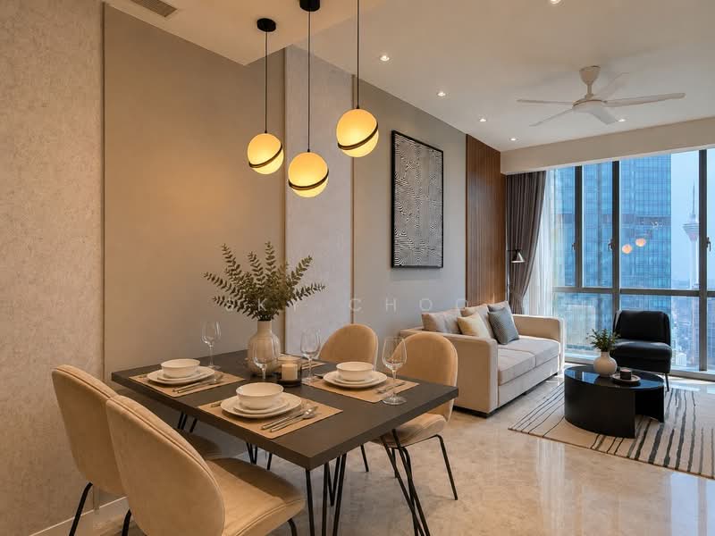 Service Residence for Rent at SO Sofitel Kuala Lumpur Residences - Sky Choo - Living Room - PropertyGuru.com.my
