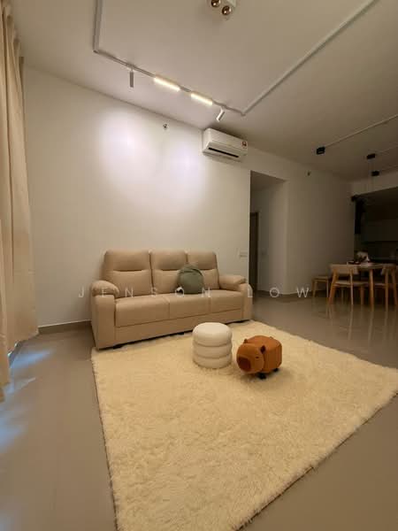 Kediaman Servis untuk Disewa di Residensi Ava @ Kiara Bay - Jenson Low - Living Room - PropertyGuru.com.my