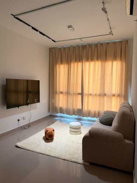Kediaman Servis untuk Disewa di Residensi Ava @ Kiara Bay - Jenson Low - Living Room - PropertyGuru.com.my