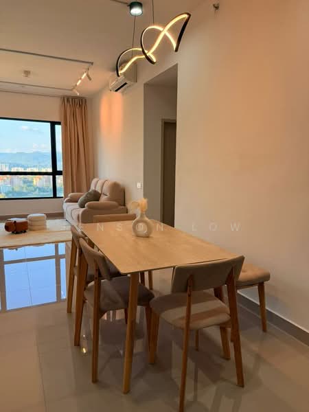 Kediaman Servis untuk Disewa di Residensi Ava @ Kiara Bay - Jenson Low - Living Room - PropertyGuru.com.my
