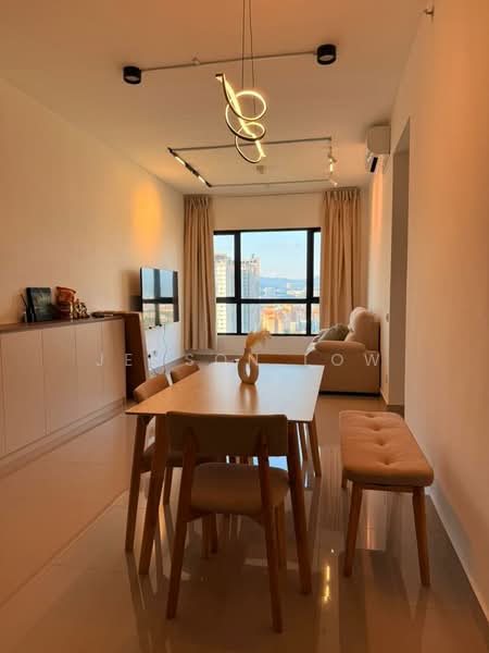 Kediaman Servis untuk Disewa di Residensi Ava @ Kiara Bay - Jenson Low - Living Room - PropertyGuru.com.my