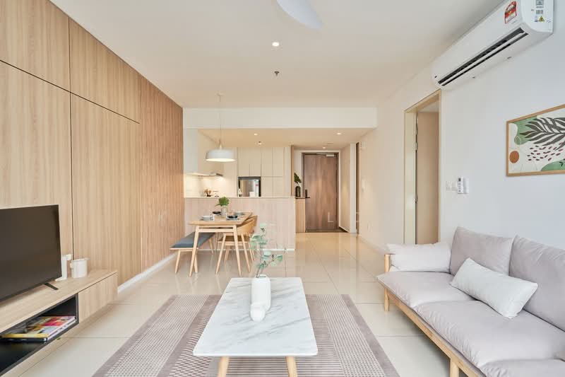 Servis Apartment untuk Disewa di Mitsui Serviced Suites - Kelvin Loo - Living Room - PropertyGuru.com.my
