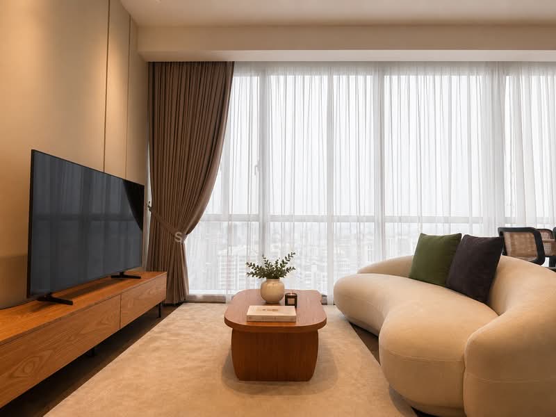 Service Residence for Rent at SO Sofitel Kuala Lumpur Residences - Sky Choo - Living Room - PropertyGuru.com.my