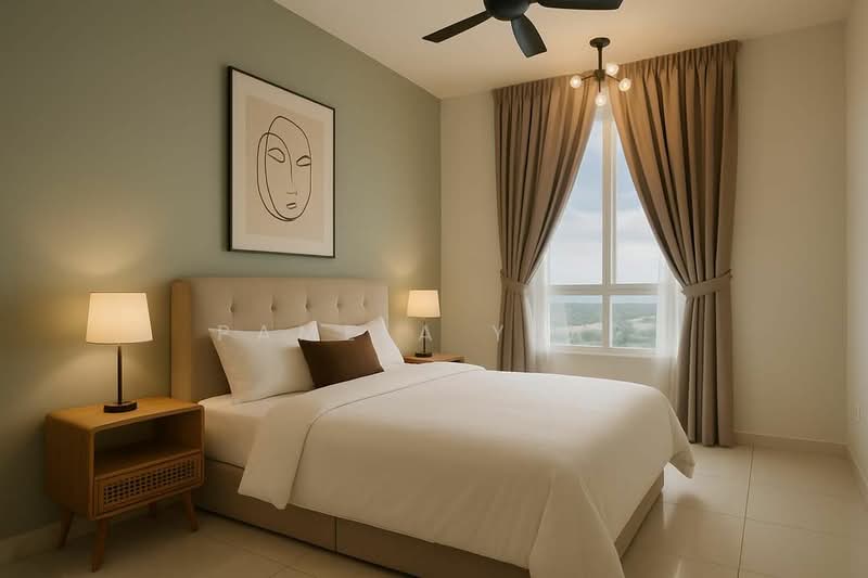 Servis Apartment untuk Disewa di Vivo Executive Apartment - Pamela Yeap - Bedroom - PropertyGuru.com.my