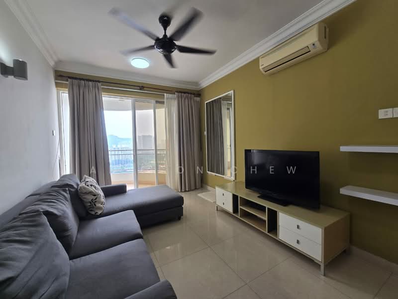 Kondominium untuk Disewa di Gurney Park Condominium - Alisson Chew - Living Room - PropertyGuru.com.my