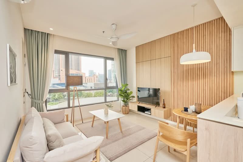 Servis Apartment untuk Disewa di Mitsui Serviced Suites - Keith Foo - Living Room - PropertyGuru.com.my