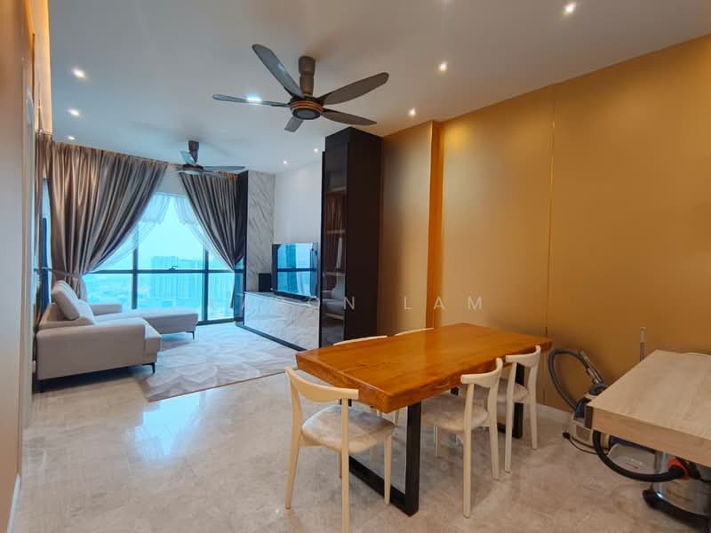Kediaman Servis untuk Disewa di TRX Residences - Aaron Lam - Living Room - PropertyGuru.com.my