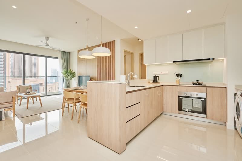 Servis Apartment untuk Disewa di Mitsui Serviced Suites - Keith Foo - Kitchen - PropertyGuru.com.my
