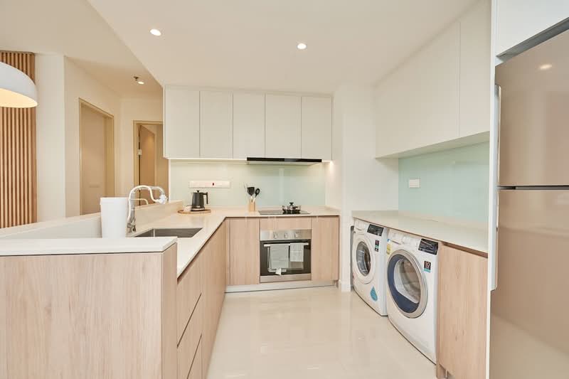 Servis Apartment untuk Disewa di Mitsui Serviced Suites - Keith Foo - Kitchen - PropertyGuru.com.my