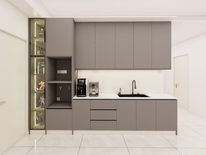 Service Residence for Rent at Jendela Residences - Yin Peng . - Kitchen - PropertyGuru.com.my