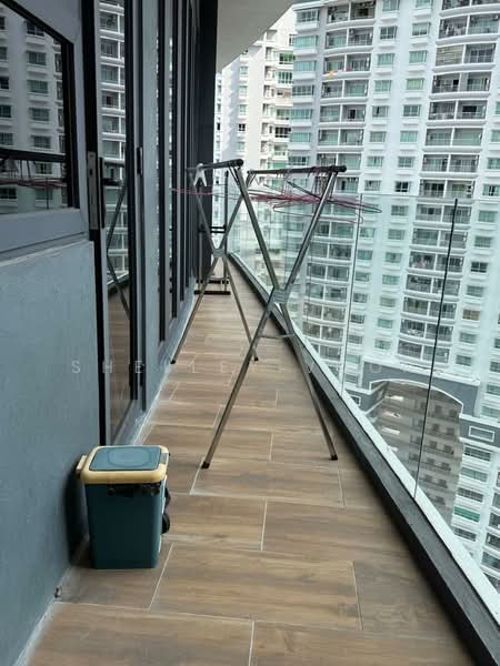 Kediaman Servis untuk Disewa di Arte S - Shelley Voon - Balcony - PropertyGuru.com.my