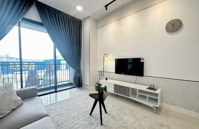 Condominium for Sale at One Cochrane Residence - Eve Tay - Living Room - PropertyGuru.com.my