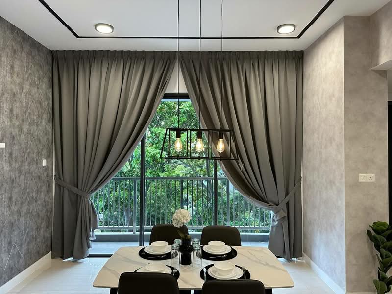 Kondominium untuk Dijual di One Cochrane Residence - Eve Tay - Dining Room - PropertyGuru.com.my