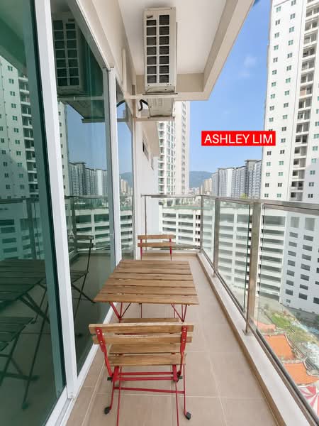 Kondominium untuk Dijual di Straits Garden Condominium - Ashley Lim - Balcony - PropertyGuru.com.my