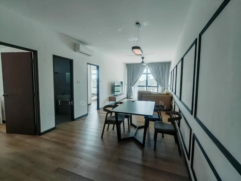 Kondominium untuk Disewa di Sapphire On The Park - Thomas Tong - Living Room - PropertyGuru.com.my