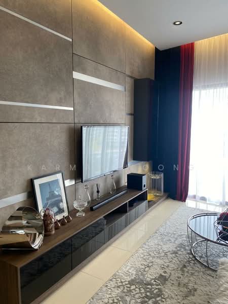 Servis Apartment untuk Disewa di Sapphire Paradigm - Karman Woong - Living Room - PropertyGuru.com.my