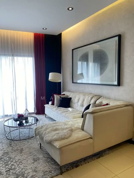 Servis Apartment untuk Disewa di Sapphire Paradigm - Karman Woong - Living Room - PropertyGuru.com.my