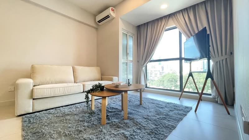 Servis Apartment untuk Disewa di The Atrium - Edward Yap - Living Room - PropertyGuru.com.my