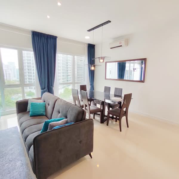Kediaman Servis untuk Disewa di Pavilion Ceylon Hill - Jamie Yong - Living Room - PropertyGuru.com.my
