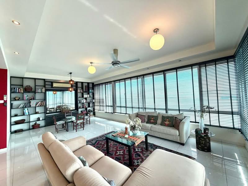Kondominium untuk Disewa di The Waterfront Condominium - Alex Lim - Living Room - PropertyGuru.com.my