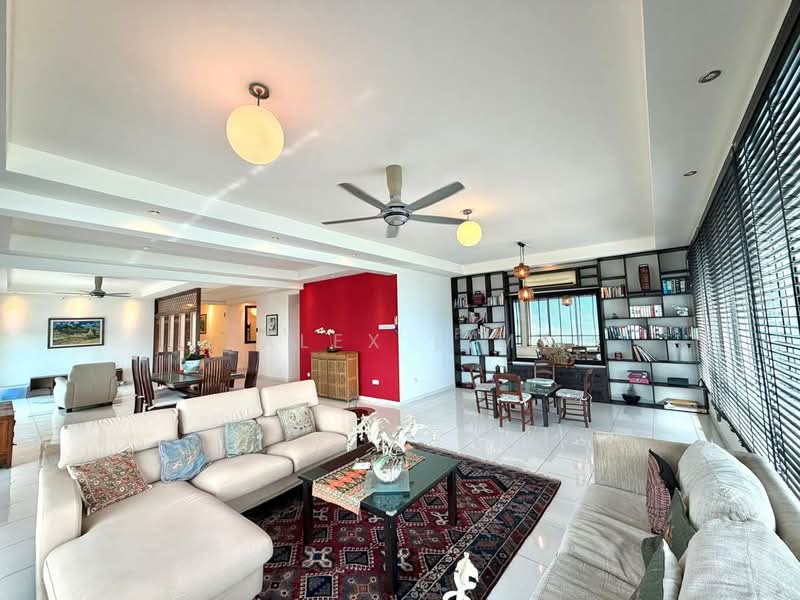 Kondominium untuk Disewa di The Waterfront Condominium - Alex Lim - Living Room - PropertyGuru.com.my