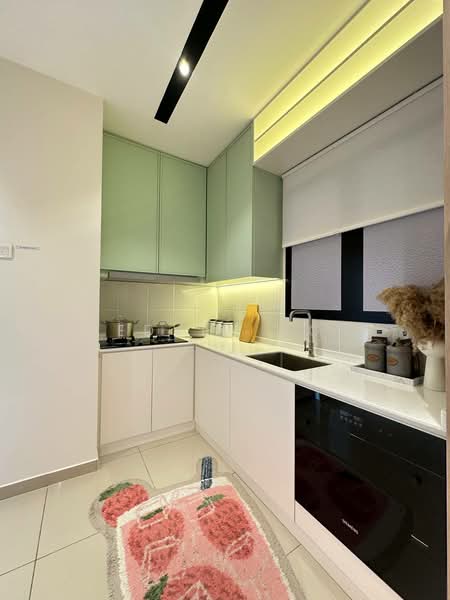 Servis Apartment untuk Dijual di Santai @ Eco Spring - Edven Ng - Kitchen - PropertyGuru.com.my
