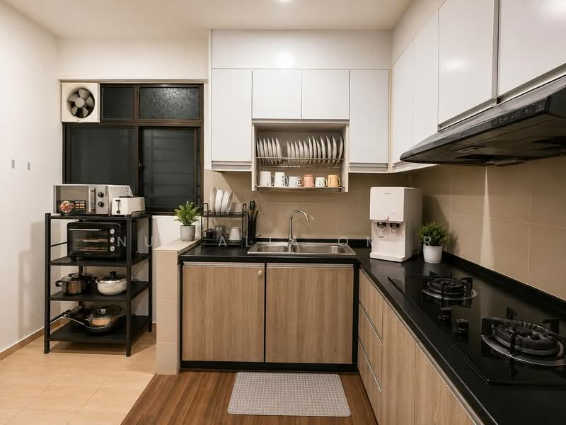 Kediaman Servis untuk Dijual di Residensi Alami - Nur Alia Omar - Kitchen - PropertyGuru.com.my