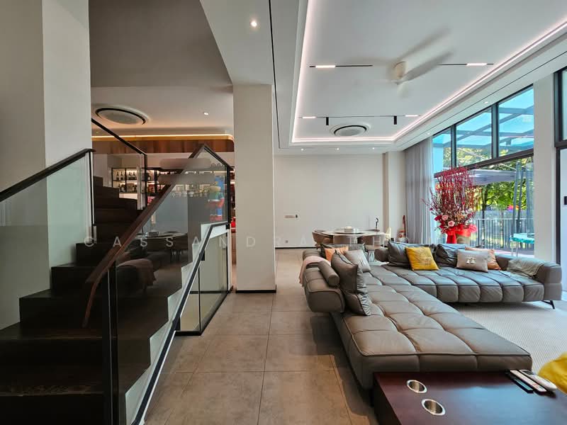 3.5-storey Terraced House for Sale in The Mansions (Desa Parkcity) - Cassandra Thong - Living Room - PropertyGuru.com.my