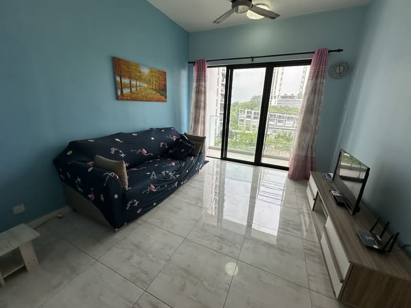 Condominium for Rent at CloudTree Residence - AK TAY - Living Room - PropertyGuru.com.my