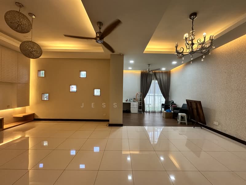 Rumah Berkembar untuk Dijual di Setia Eco Park (Setia Alam) - Jess Tee - Living Room - PropertyGuru.com.my