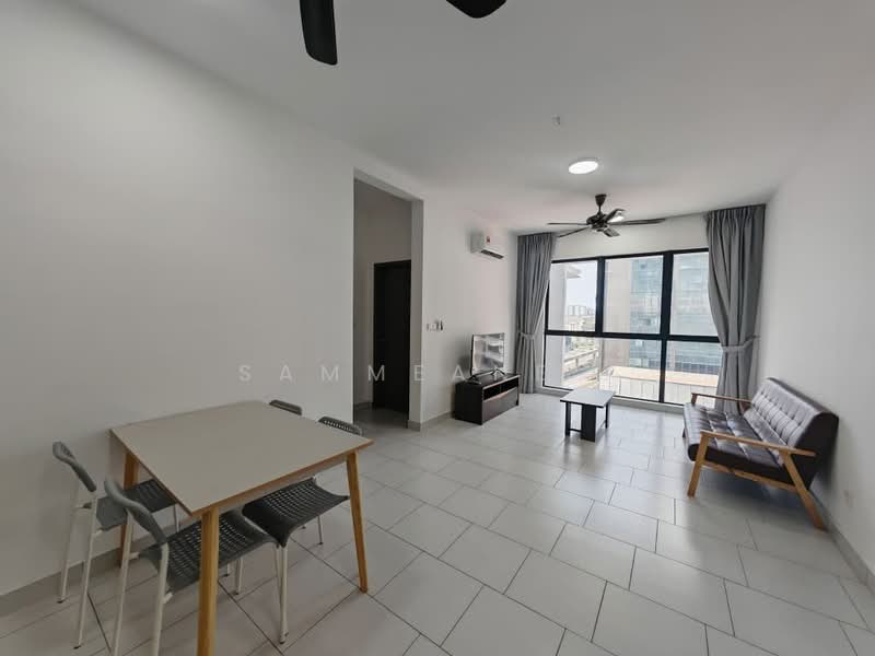 Service Residence for Rent at Astetica Residences - Sammeane . - Living Room - PropertyGuru.com.my
