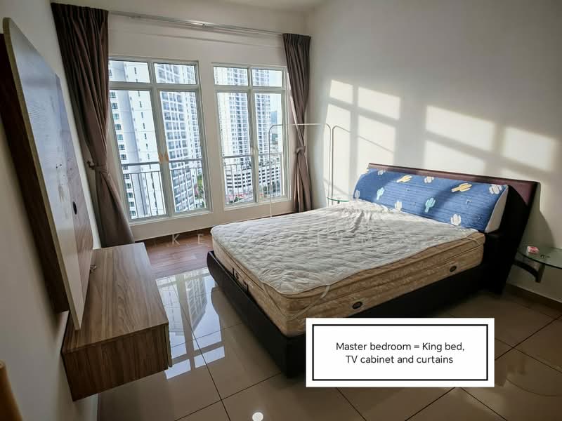 Kondominium untuk Dijual di SummerSkye Residences - Kevin Lim - Master Bedroom - PropertyGuru.com.my