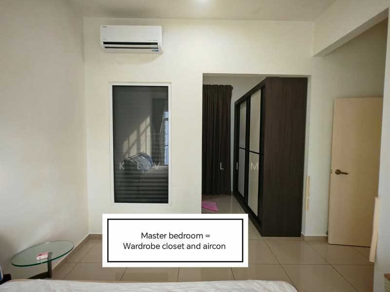 Kondominium untuk Dijual di SummerSkye Residences - Kevin Lim - Master Bedroom - PropertyGuru.com.my