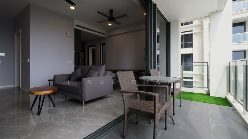 Service Residence for Rent at Park Regent @Desa Park City - Linus Chan - Living Room - PropertyGuru.com.my