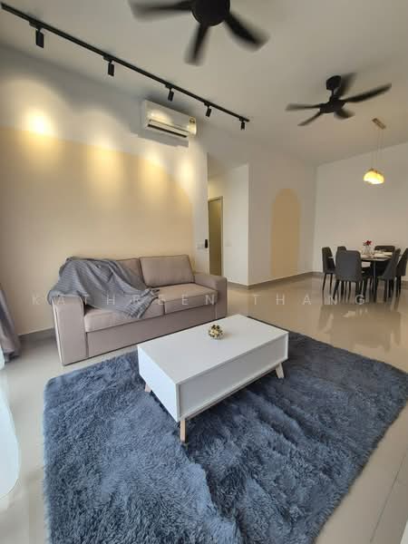 Kediaman Servis untuk Disewa di Residensi Ava @ Kiara Bay - Kathreen Thang - Living Room - PropertyGuru.com.my