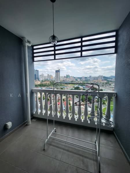 Service Residence for Rent at Tuan 2egacy - Kathreen Thang - Balcony - PropertyGuru.com.my