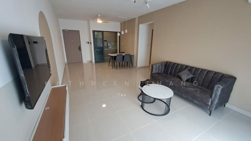 Servis Apartment untuk Disewa di Baron Residence @ Lake City - Kathreen Thang - Living Room - PropertyGuru.com.my