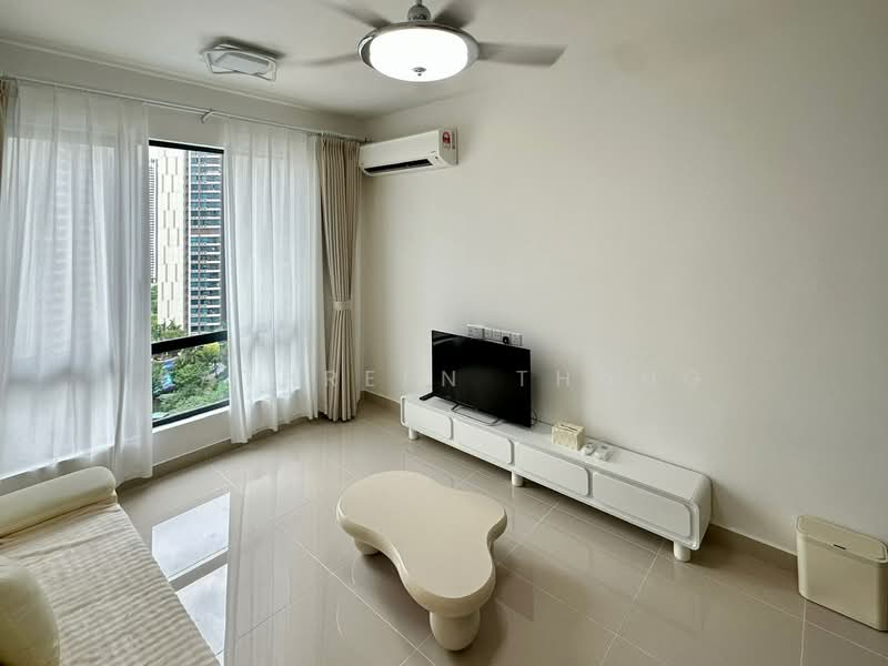Servis Apartment untuk Disewa di Baron Residence @ Lake City - Kathreen Thang - Living Room - PropertyGuru.com.my