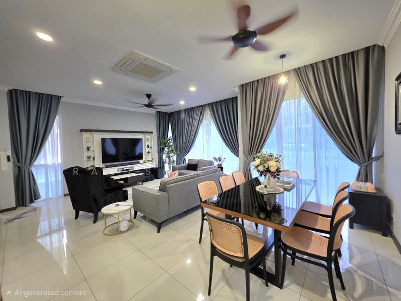 Rumah Teres untuk Dijual di Tamansari (Rawang) - Rajesh Kanesan - Living Room - PropertyGuru.com.my