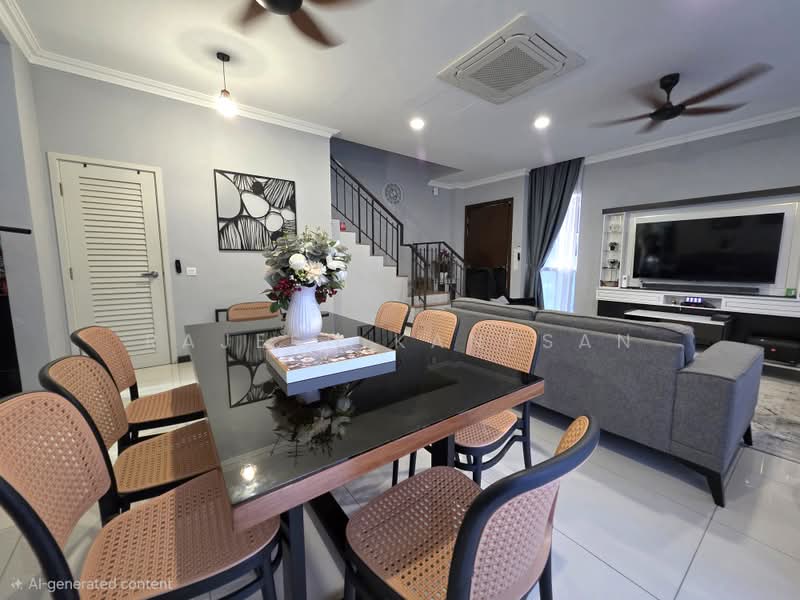 Rumah Teres untuk Dijual di Tamansari (Rawang) - Rajesh Kanesan - Dining Room - PropertyGuru.com.my