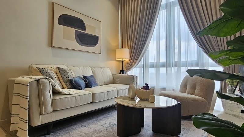 Service Residence for Rent at Residensi Estetik 8 (Est8) - Louis Wee - Living Room - PropertyGuru.com.my
