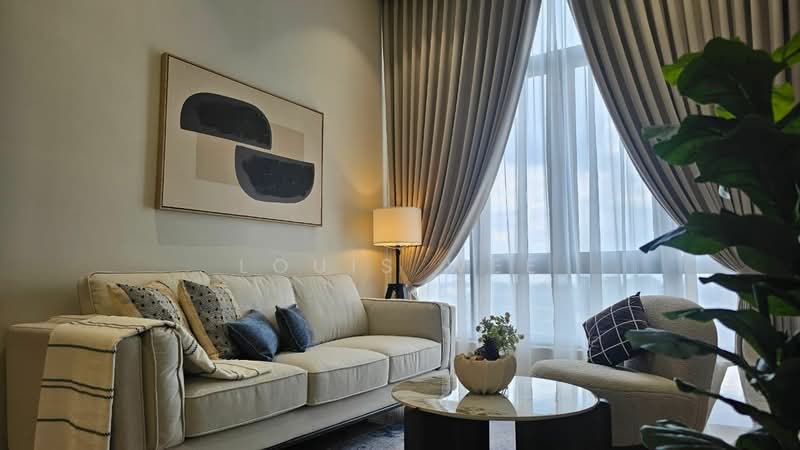 Service Residence for Rent at Residensi Estetik 8 (Est8) - Louis Wee - Living Room - PropertyGuru.com.my