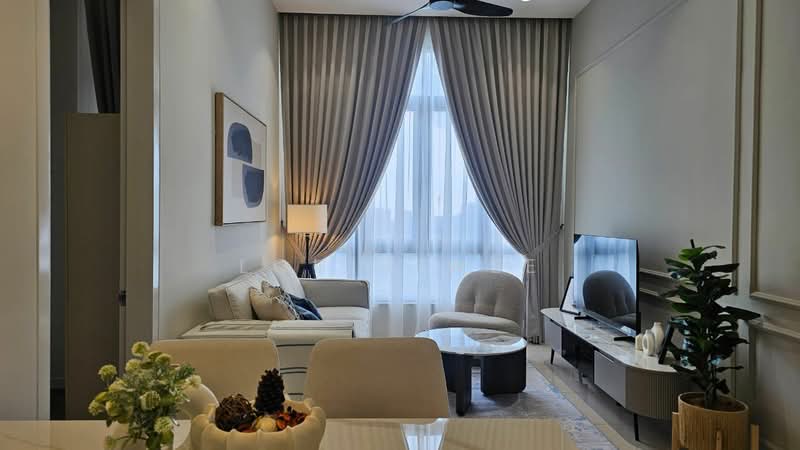 Service Residence for Rent at Residensi Estetik 8 (Est8) - Louis Wee - Living Room - PropertyGuru.com.my