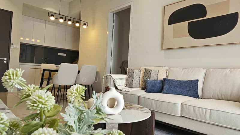 Service Residence for Rent at Residensi Estetik 8 (Est8) - Louis Wee - Living Room - PropertyGuru.com.my