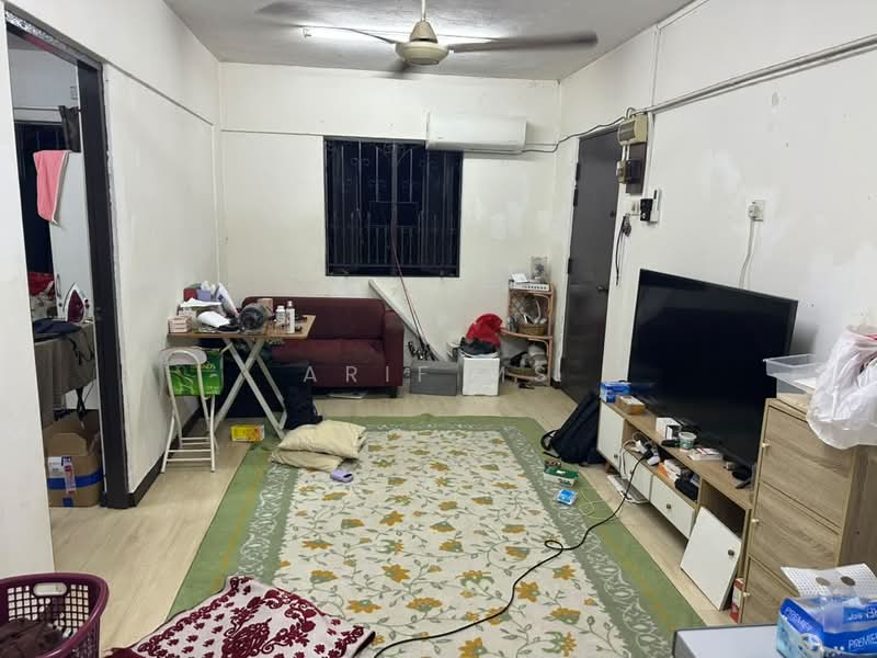 Flat for Sale at Flat Taman Melati Blok E - Arif MS - Living Room - PropertyGuru.com.my