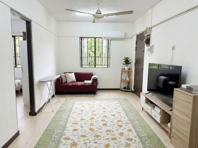 Flat for Sale at Flat Taman Melati Blok E - Arif MS - Living Room - PropertyGuru.com.my